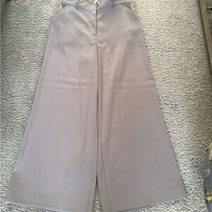 Max Studio Beige Wide-Leg Pants